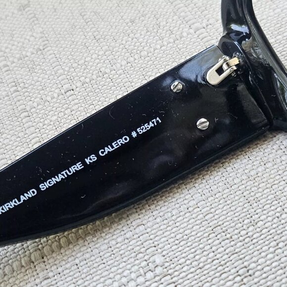 Kirkland Signature Women Glasses/Sunglasses Frame Black KS CALERO Eyeglasses - Picture 8 of 10